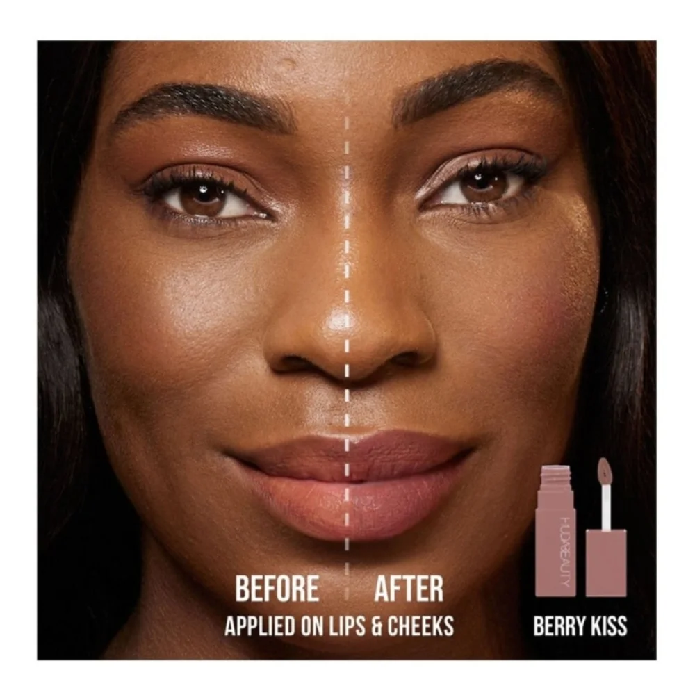Huda Beauty Berry Kiss Creamy Lip and Cheek Stain